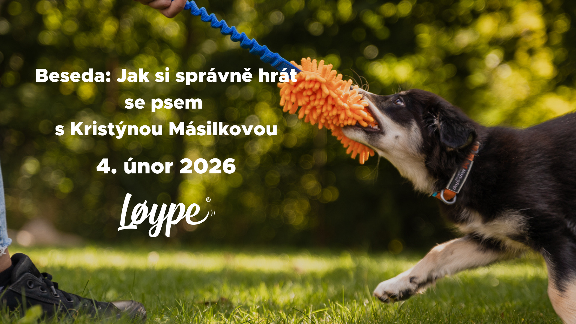 Beseda: Jak si správně hrát se psem s Kristýnou Másilkovou